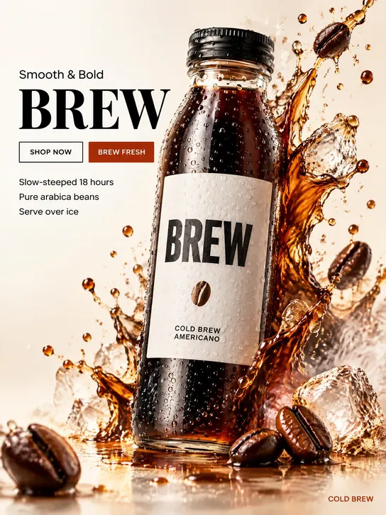 An e-commerce ad image made with Wemio Marketing Studio